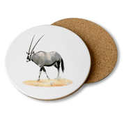 Gemsbok Wooden Coaster - GBK2