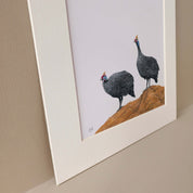 Guinea Fowl bird artwork