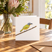 Grey Headed Bush Shrike Greeting Card - GHBS