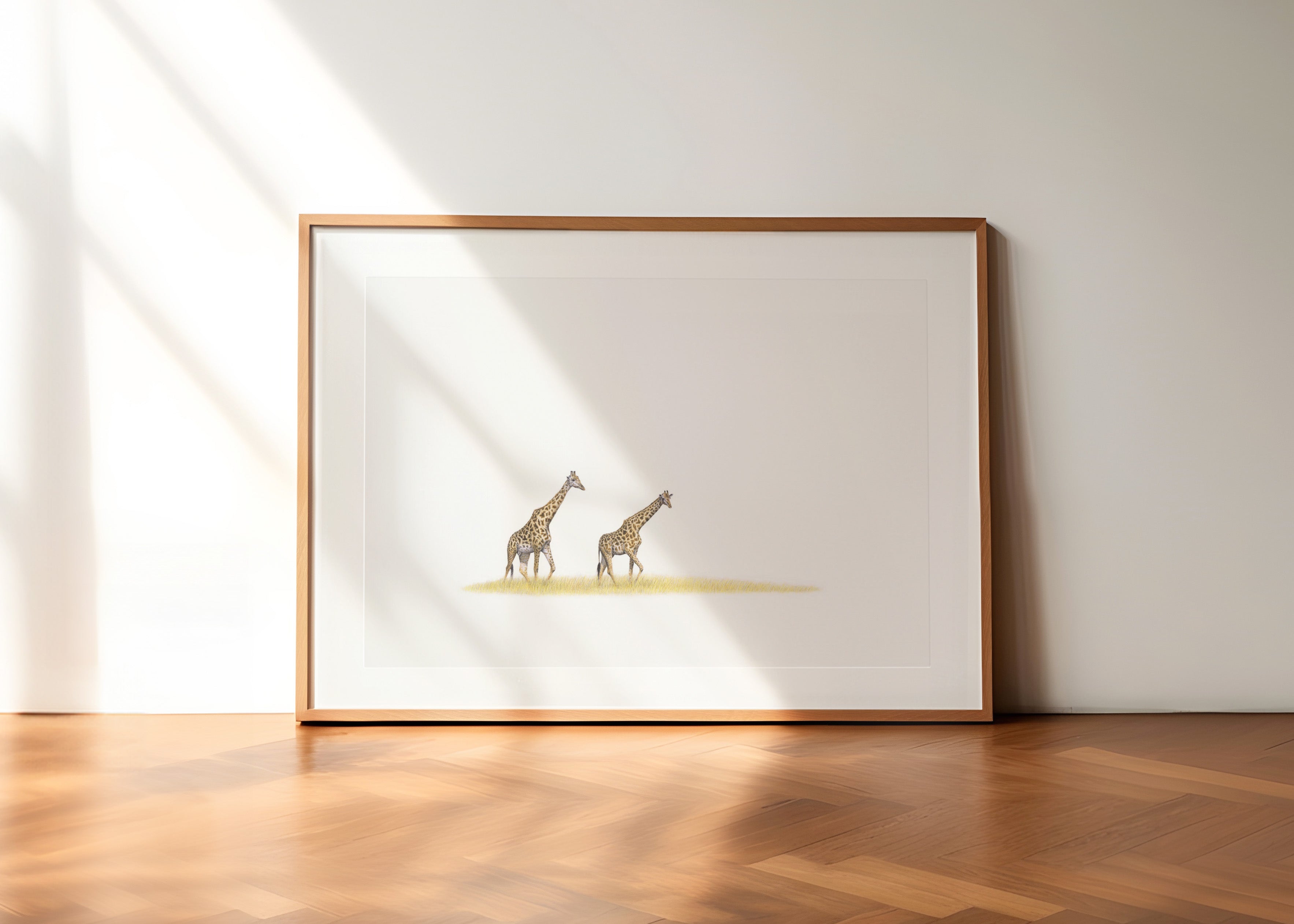 A Pair of Giraffes - The Original