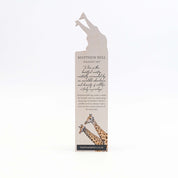 Giraffes Wooden Bookmark