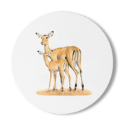 Impalas Wooden Coaster - IMP2