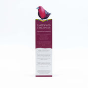 Jameson's Firefinch Wooden Bookmark