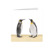 King Penguin Greeting Card - KPN1