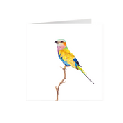 Lilac Breasted Roller Greeting Card - LBR5