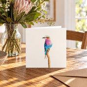 Lilac Breasted Roller Greeting Card - LBR6