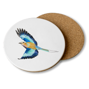 Lilac Breasted Roller Wooden Coaster - LBR7