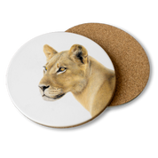 Lioness Wooden Coaster - LN6