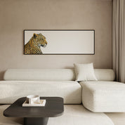 Leopard Portrait Panorama