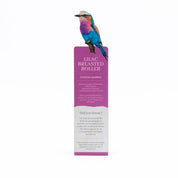 Lilac Breasted Roller Wooden Bookmark