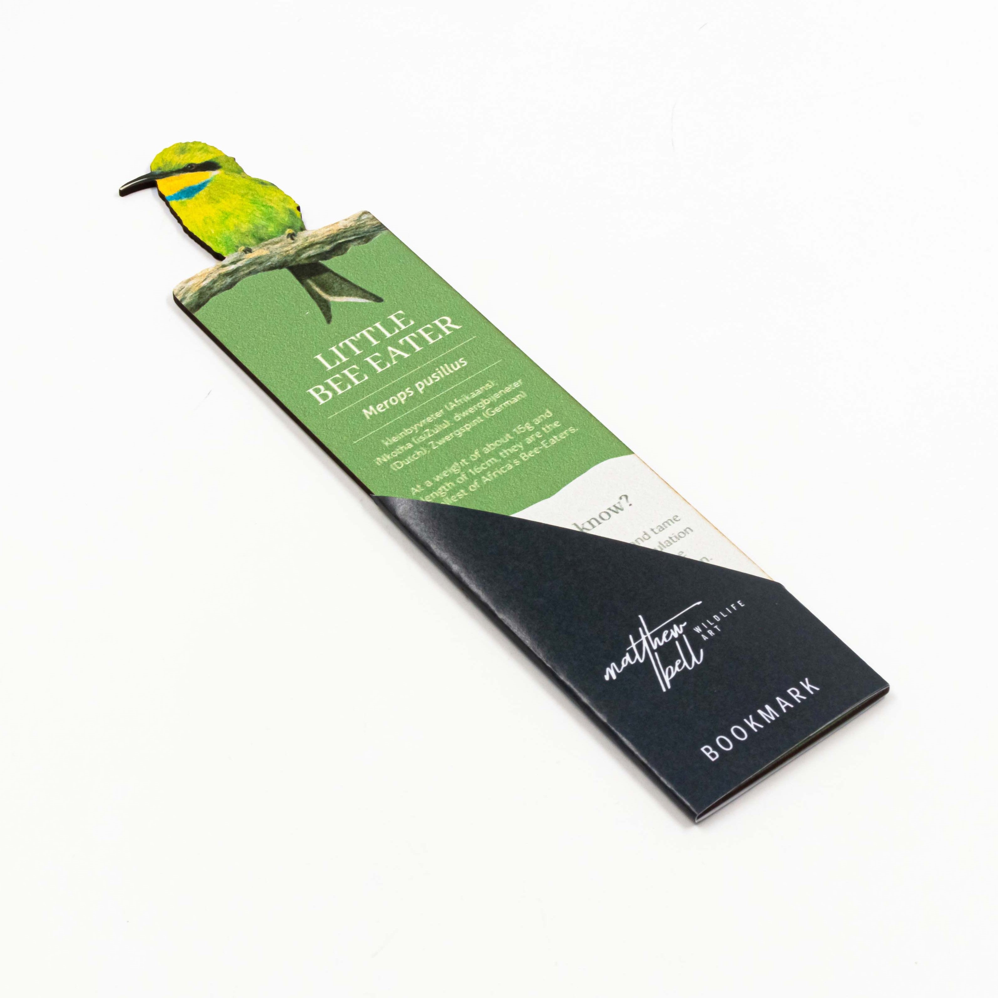 Little Bee Eater Wooden Bookmark