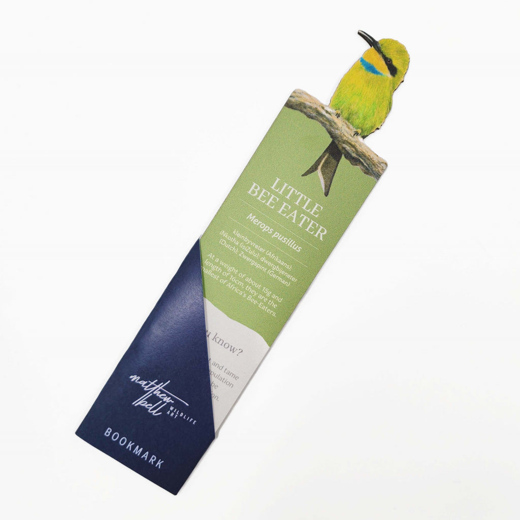 Little Bee Eater perfect gift wooden bird bookmark