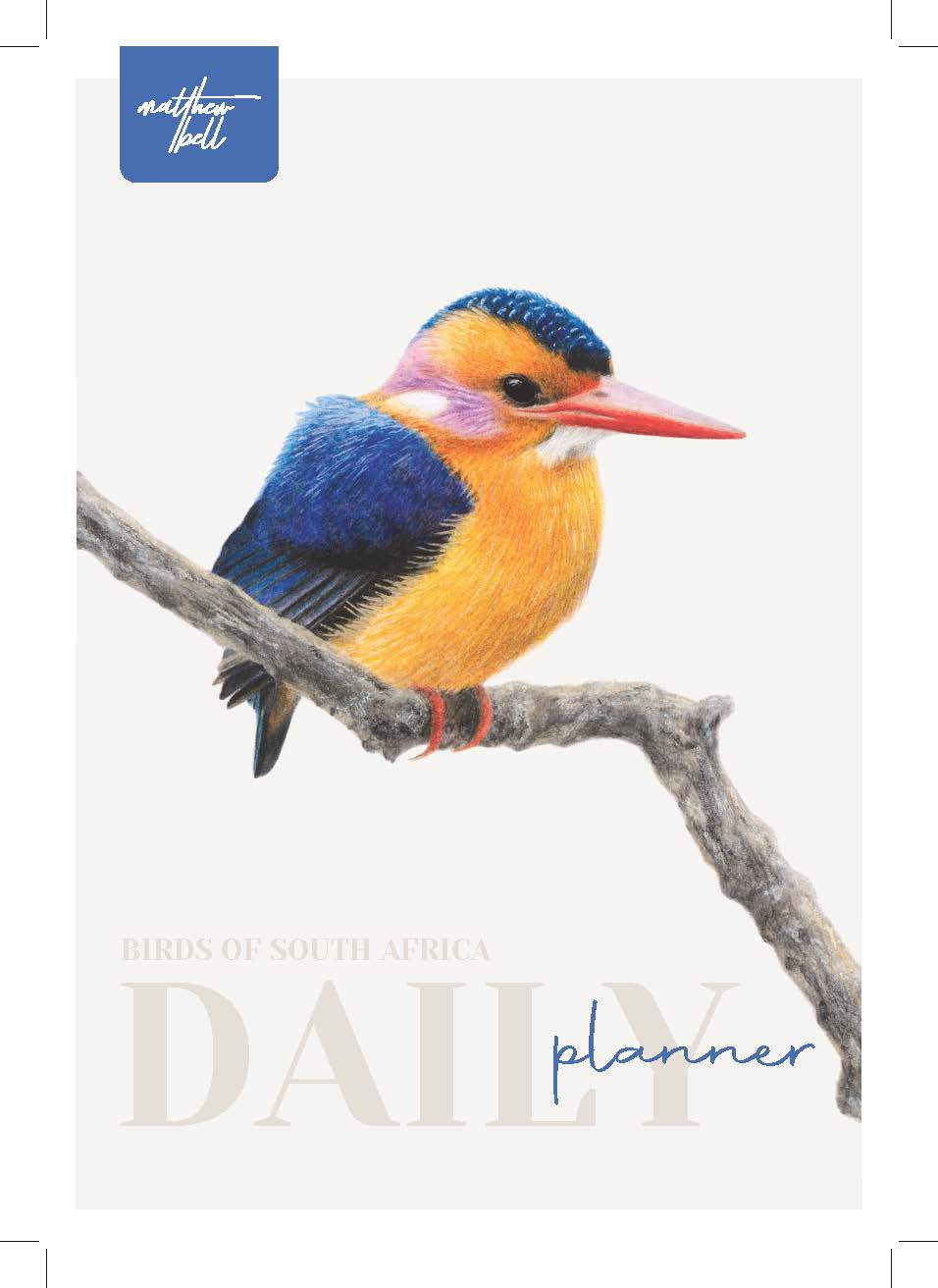 Birds of South Africa Daily Planner