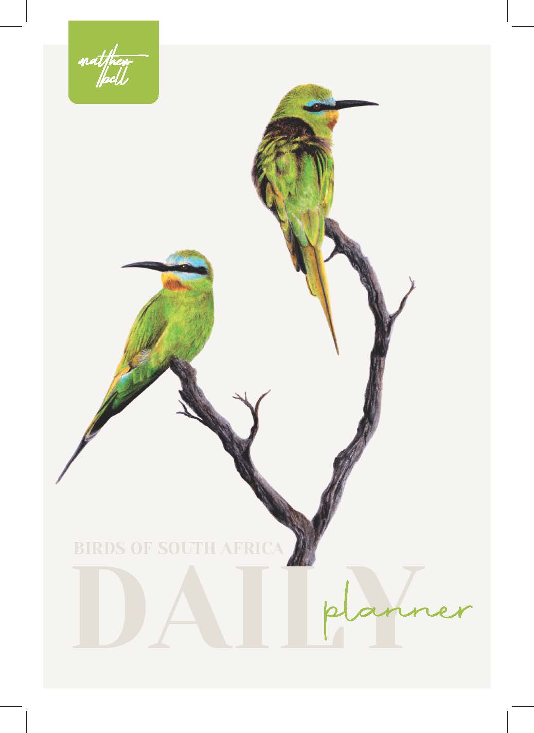 Birds of South Africa Daily Planner