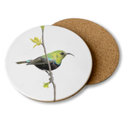 Marico Sunbird Wooden Coaster - MCSB