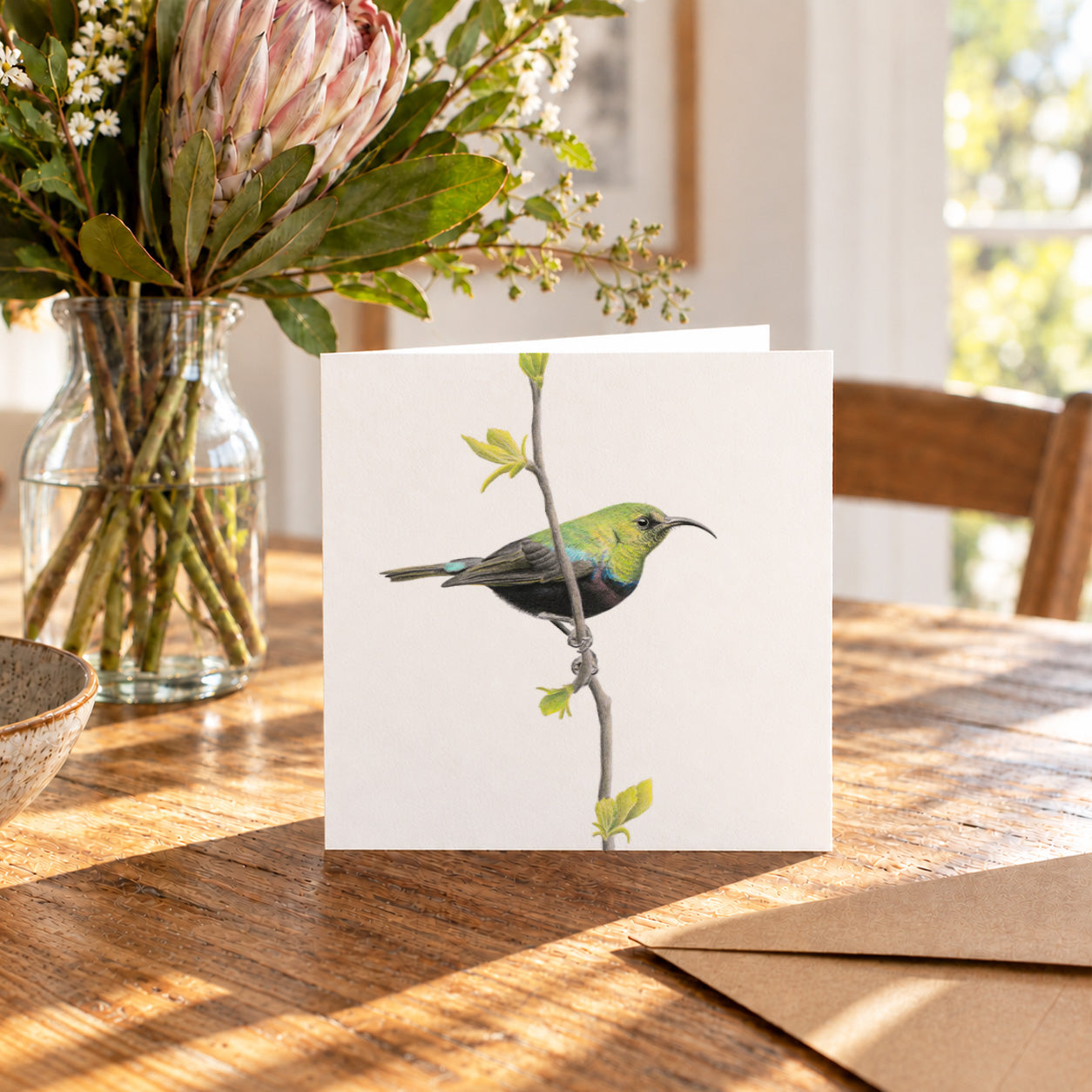 Marico Sunbird Greeting Card - MCSB