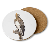 Martial Eagle Wooden Coaster - ME