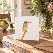 Malachite Kingfisher Greeting Card - MKF2