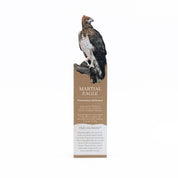 Martial Eagle Wooden Bookmark