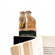 Meerkats Wooden Bookmark