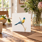 Purple Crested Turaco Goshawk Greeting Card - PCT