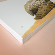 Pangolin African wildlife art on canvas