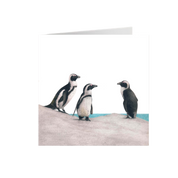 African Penguins Greeting Card - PNN1
