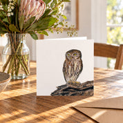 Pearl Spotted Owlet Greeting Card - PSO