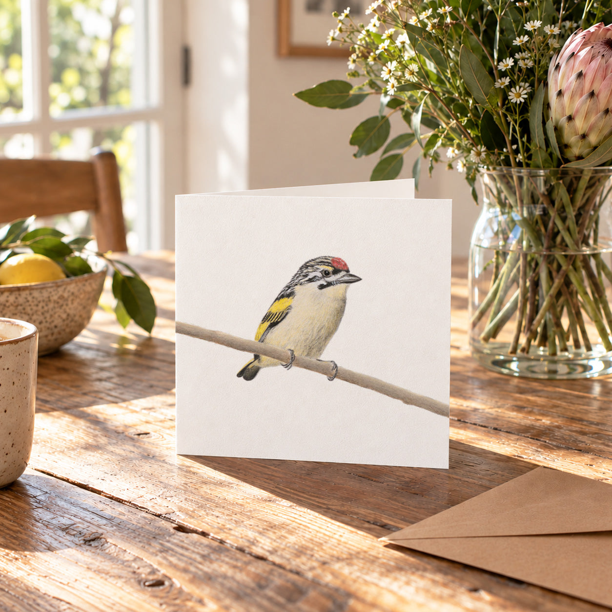 Red Fronted Tinkerbird Greeting Card - RFT
