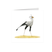 Secretarybird Greeting Card - SB