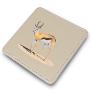 Springbok Leather Coaster