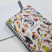 Matthew Bell Wildlife Art birds of South Africa stationery notepad with lined pages, the perfect gift