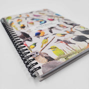 Matthew Bell Wildlife Art birds of South Africa stationery notepad with lined pages, the perfect gift