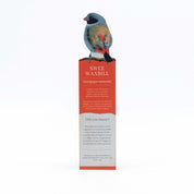 Swee Waxbill Wooden Bookmark