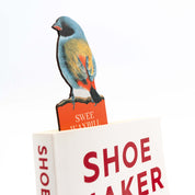 Swee Waxbill Wooden Bookmark