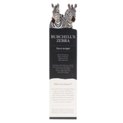 Zebras Wooden Bookmark
