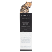 Cheetah Wooden Bookmark