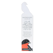 Crimson Breasted Shrike Wooden Bookmark