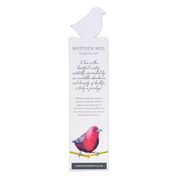 Jameson's Firefinch Wooden Bookmark