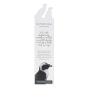African Penguins Wooden Bookmark