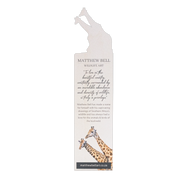 Giraffes Wooden Bookmark
