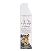 Leopard Wooden Bookmark