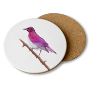 Violet Backed Starling Wooden Coaster - VBST