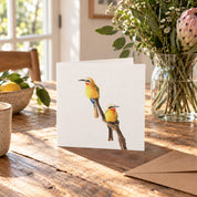 White Fronted Bee Eater Greeting Card - WFBE2