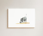 Warthog (WHG2) on Canvas