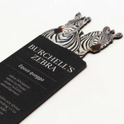 Zebras Wooden Bookmark