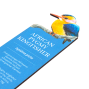 African Pygmy Kingfisher Wooden Bookmark
