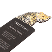 Cheetah Wooden Bookmark