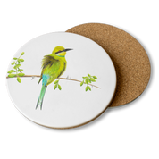 Swallow Tailed Bee Eater Wooden Coaster - STBE1