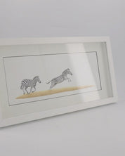 Zebras 4 - The Original - Framed